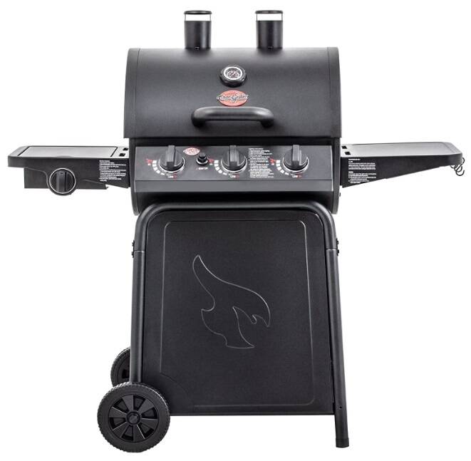 Char-Griller Gas Grill w/ Side Burner