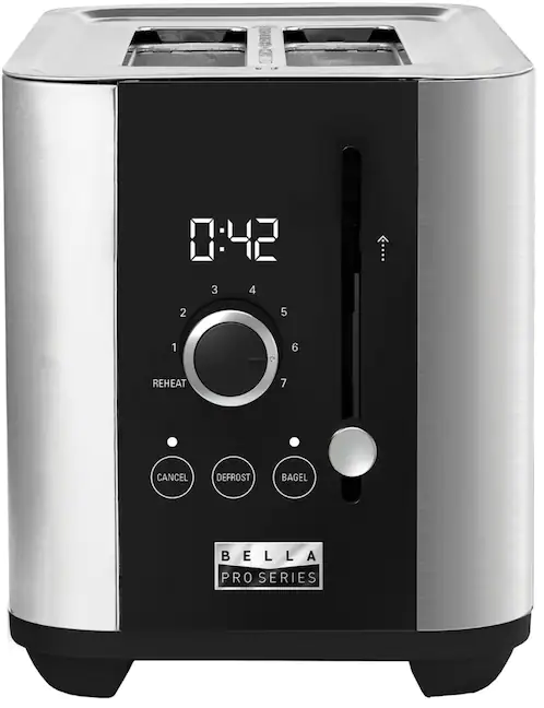 Bella Pro Series 2-Slice Touchscreen Toaster