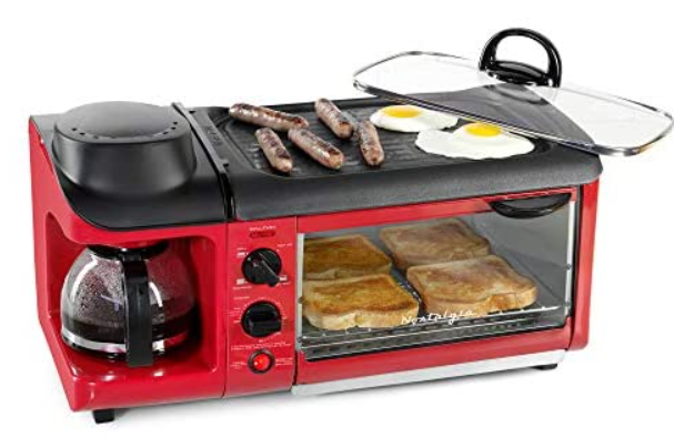 Nostalgia 3-in-1 Multi-Function Breakfast Station