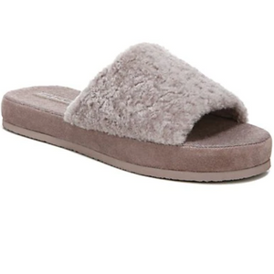 Vince Kenia Faux Shearling Slippers