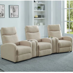 3-Person Reclining Theater Sofa