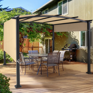 Steel Pergola Canopy 10' x 10'