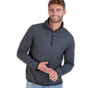 Canada Weather Men's Fleece 1/4 Zip Pullover