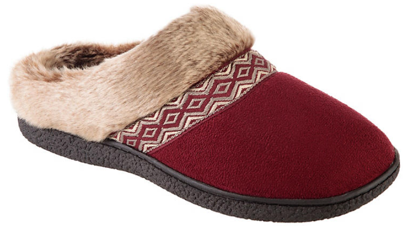 Isotoner Women's Memory Foam Hoodback Slippers