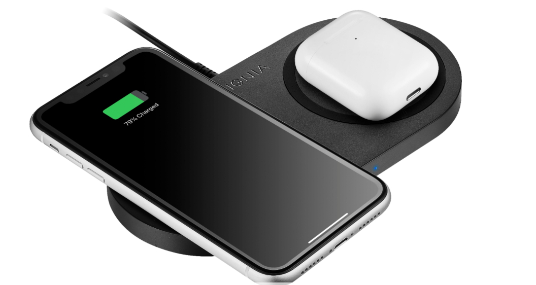 Insignia 20W Dual Wireless Charging Pad