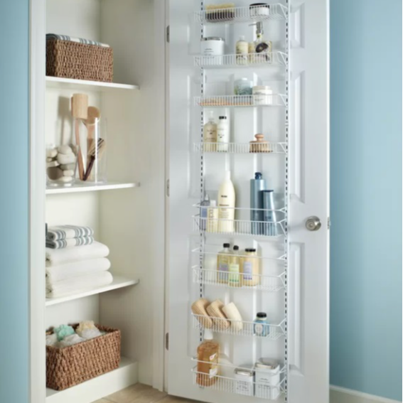 Wall Cabinet Door Organizer