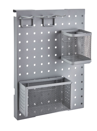 Squared Away Organizer Cart Pegboard & Accessories