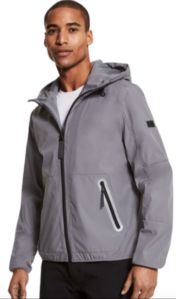 Michael Kors Men's Waterproof Hooded Jacket