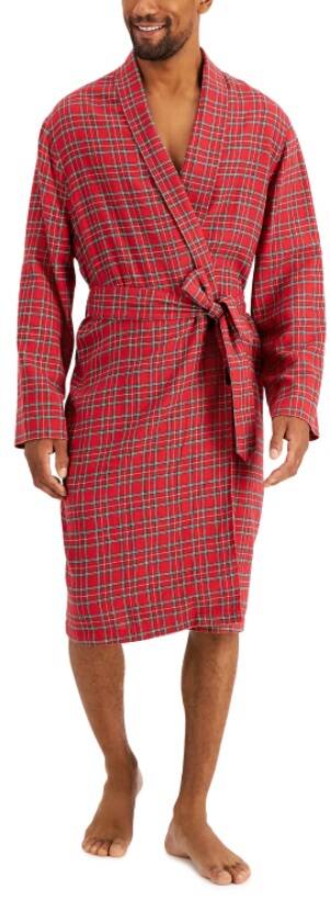 Club Room Men’s Flannel Robe