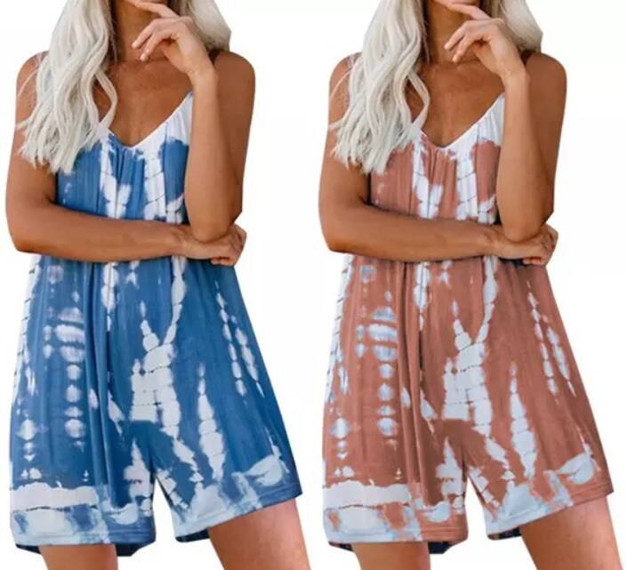 Women's Lola Tie Dye Romper