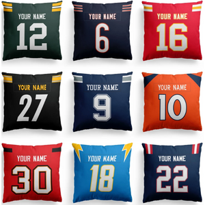 Personalized Football Pillow Covers