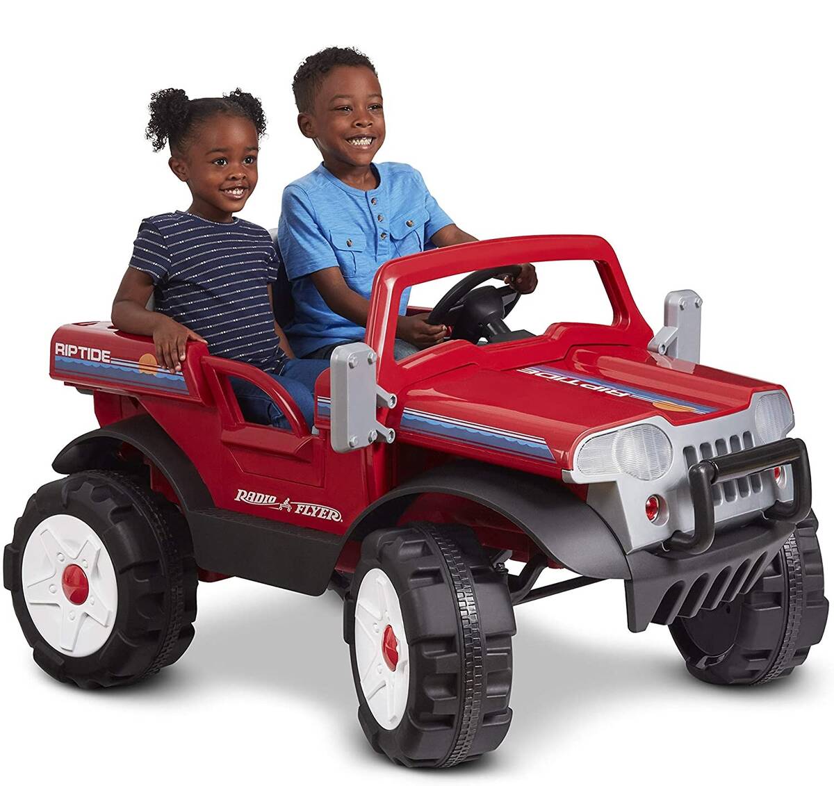 Radio Flyer Riptide Car 12V Ride-On w/ AM/FM