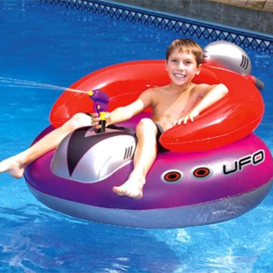 3-Pack Inflatable UFO Squirter Float