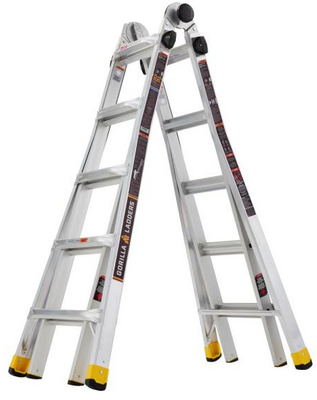 Gorilla Ladders 22' Aluminum Multi-Position Ladder