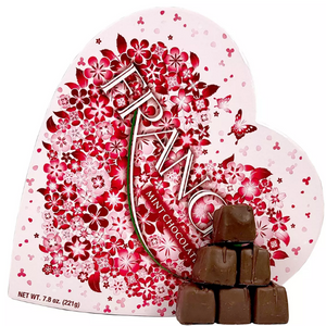 Frango Chocolates Valentine's Day Heart Milk Mint Box