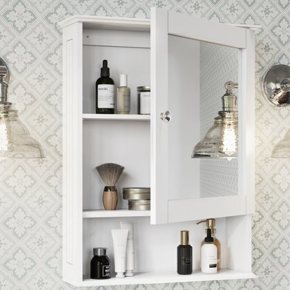 Mirrored Bathroom Wall Cabinet