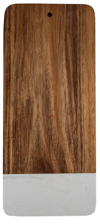 Acacia Wood Marble Cutting Board