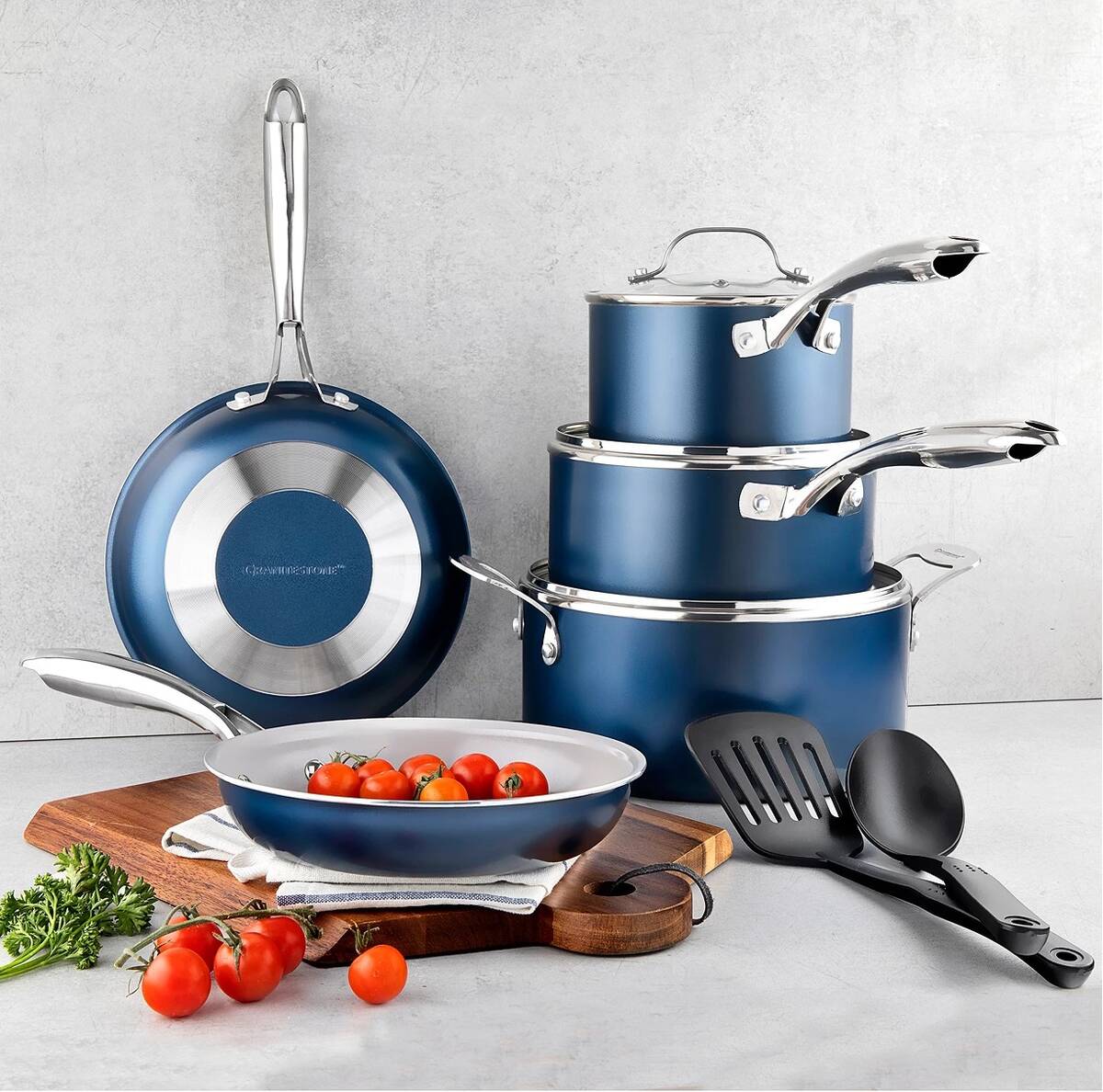 10-Piece Nonstick Ceramic Cookware Set