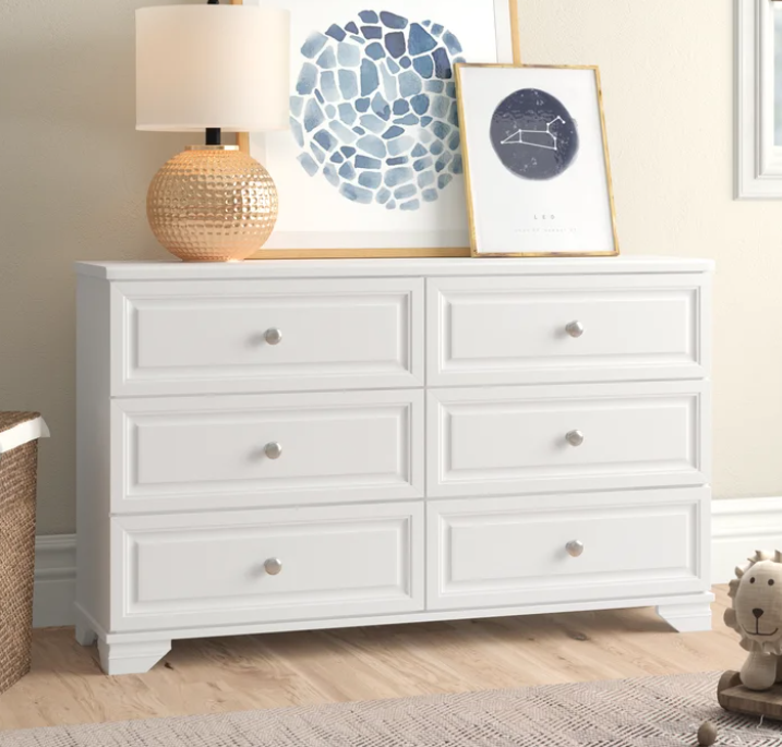 6-Drawer Double Dresser