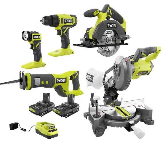 Ryobi ONE+ 5-Tool Combo