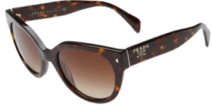 Prada Phantos 54mm Gradient Cat Eye Sunglasses