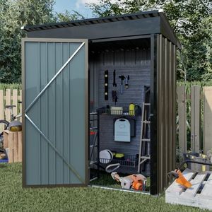 Metal 5' x 3' Storage Shed