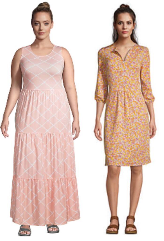 Up to 70% Off Women's Dresses @Land's End