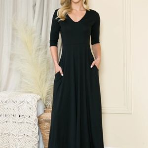 Empire Waist Maxi Dress