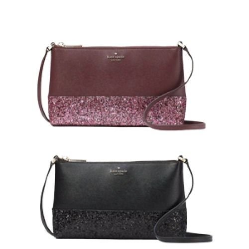 Kate Spade Flash Glitter Crossbody Bag