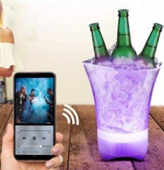 Bluetooth LED Ice Bucket Speaker