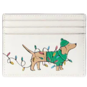 Kate Spade Claude Small Festive Card Holder