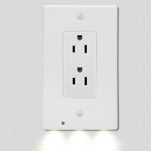 5-Pack Outlet Cover w/ LED Night Light