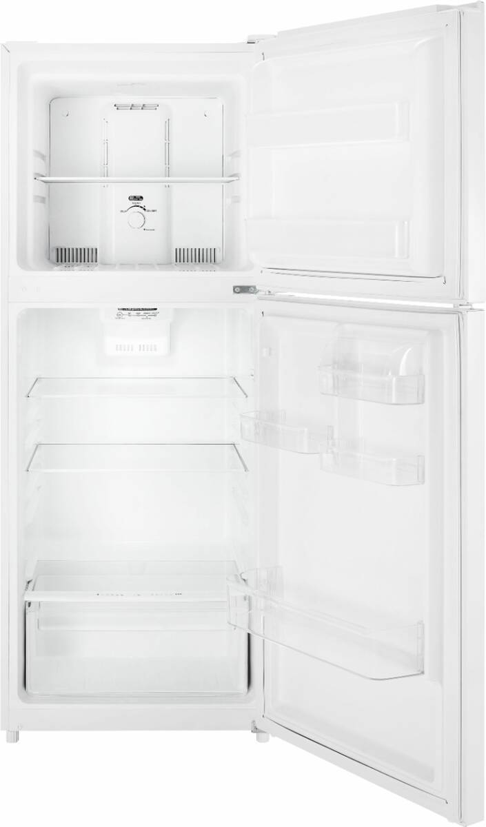 Insignia 10 Cu. Ft. Top-Freezer Refrigerator w/ Reversible Door