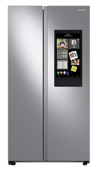 Samsung 27.3 cu. ft. Smart Side-by-Side Refrigerator w/ Family Hub