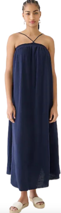 J.Crew Halter Maxi Dress