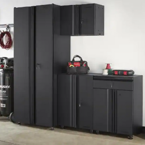 Husky 4-Piece Steel Garage Cabinet Set