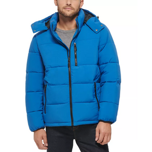 Club Room Men's Hooded Puffer Jacket