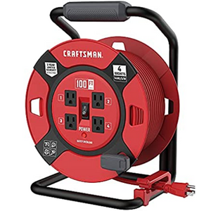 Craftsman 100' 4-Outlet Cord Reel