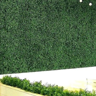 12-Piece Artificial Boxwood Hedge Greenery Panels