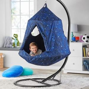 Indoor/Outdoor Kids' LED Hanging Tent