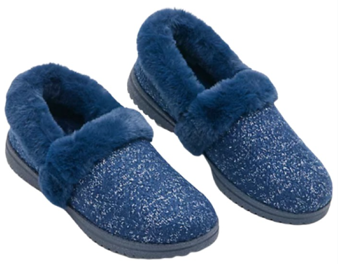 Skechers Sparkle Knit Slippers