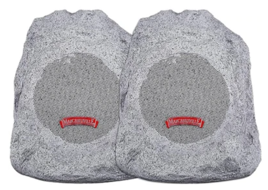 2-Pack “On The Rock” Wireless Bluetooth Speakers