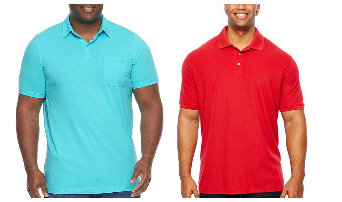 Men's Big & Tall Polos @JCPenney