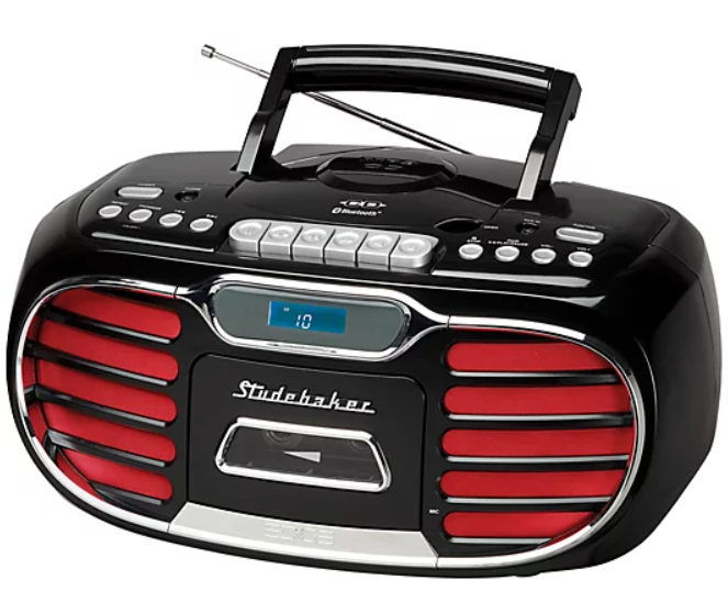 Studebaker Retro Bluetooth Radio with Cassette/CD