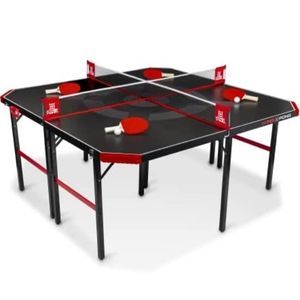 EastPoint 4-Way Ping Pong Table Tennis