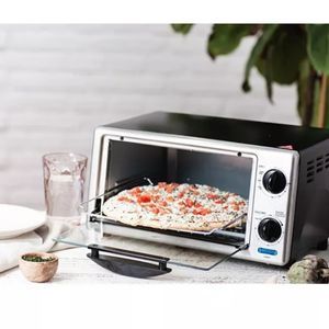 Bella 4-Slice Stainless Steel Toaster Oven