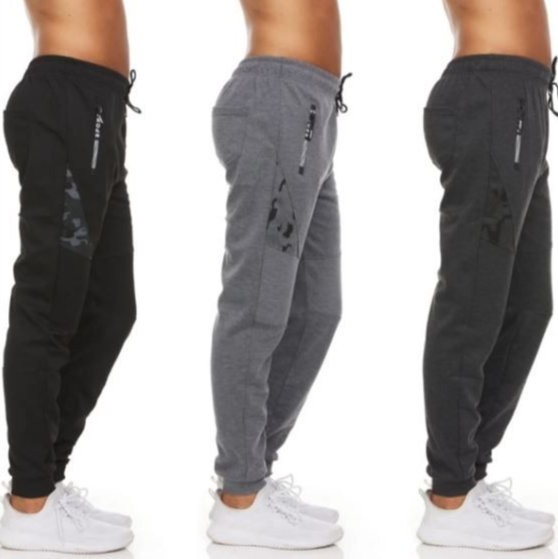 3-Pack Men's Fleece Joggers