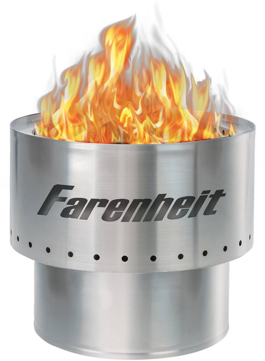 Farenheit Flare 17.5'' Smokeless Fire Pit