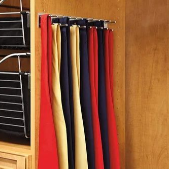 Rev-A-Shelf Pull-Out Side Mount Tie Rack