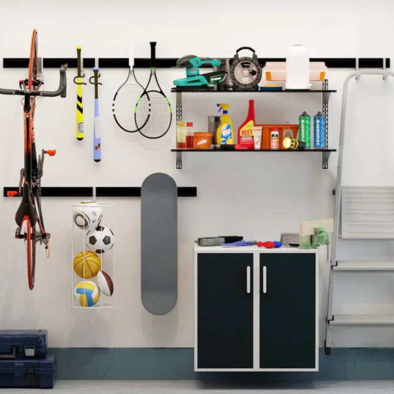 Wall Mount Garage Tool Organizer